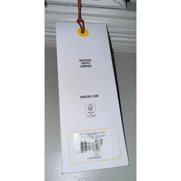 NWT Botanical Collection LEGO Herschel  Classic Hip Pack Garden Floral Fanny - Picture 4 of 6